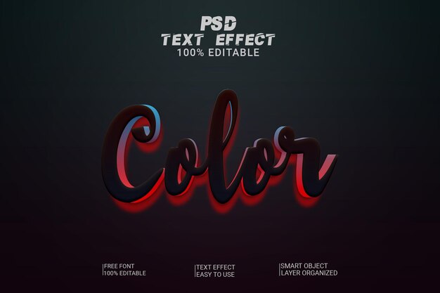 A psp text effect is displayed on a dark background.