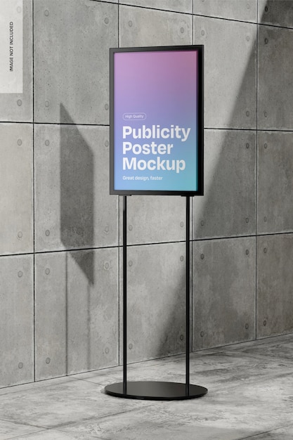 Publicity Poster Mockup