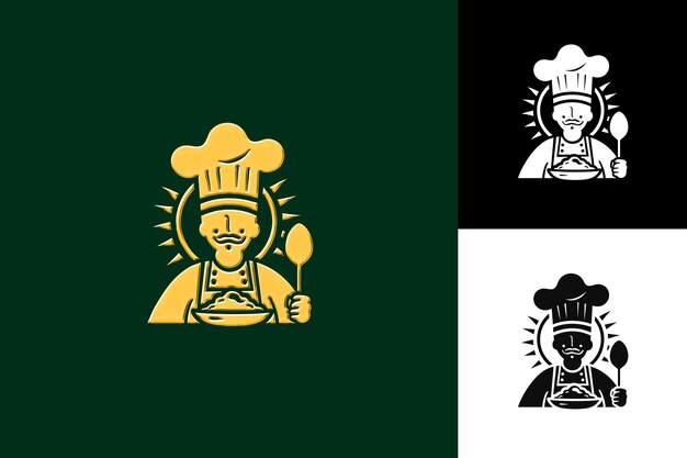 PSD pueblas insurrection with a culinary emblem featuring a chef mexico culture symbol designs