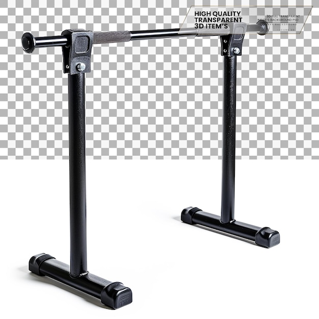 PSD pull up bar a bar used for performing pull up exercises on transparent background