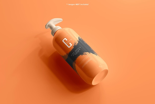 Pump Bottle Mockup