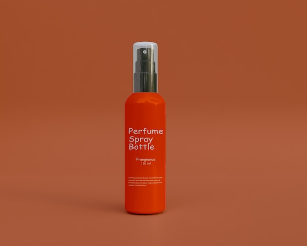 Pump handwash spray mockup