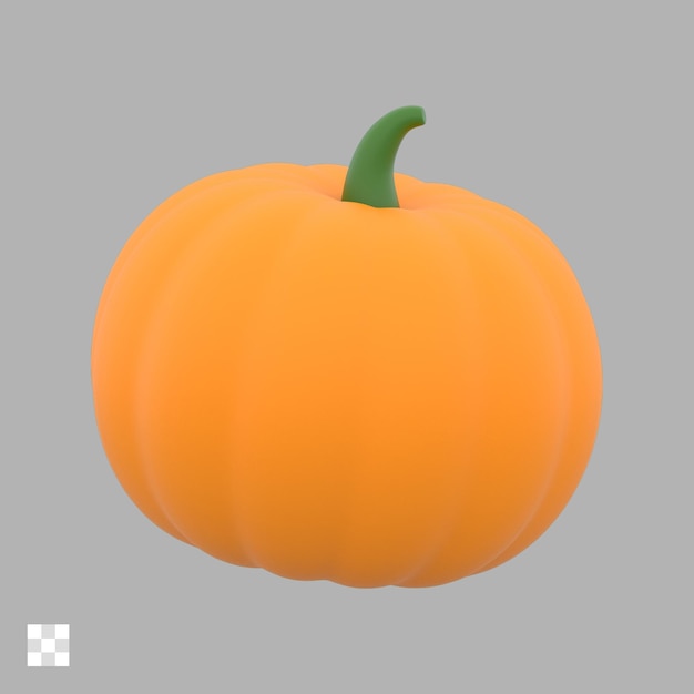 Pumpkin 3d icon