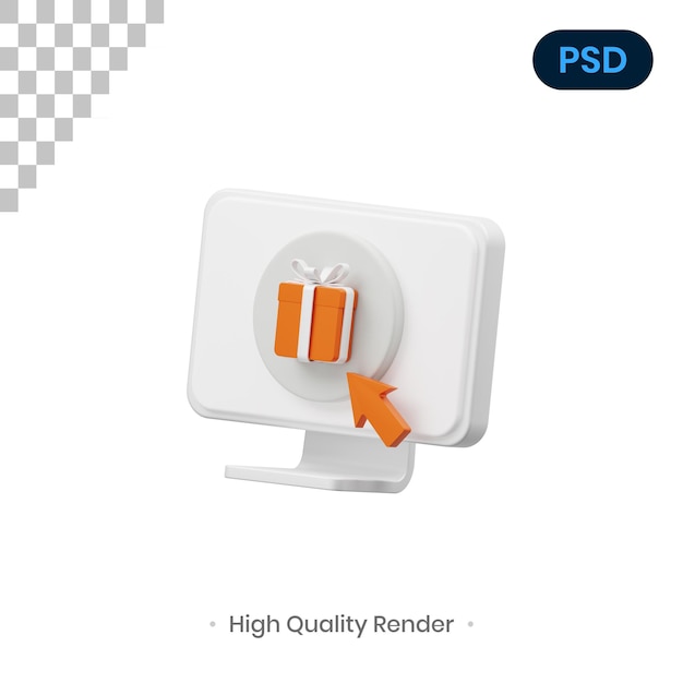 Purchase 3D Icon Premium Psd