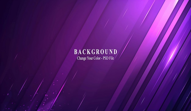 purple background with a purple background and the words change change