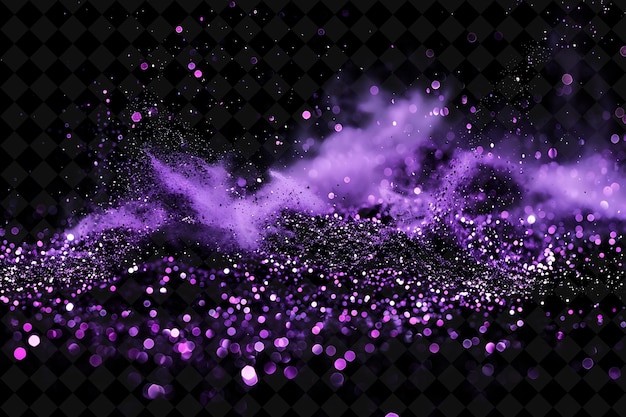 a purple background with purple glitter and purple glitter