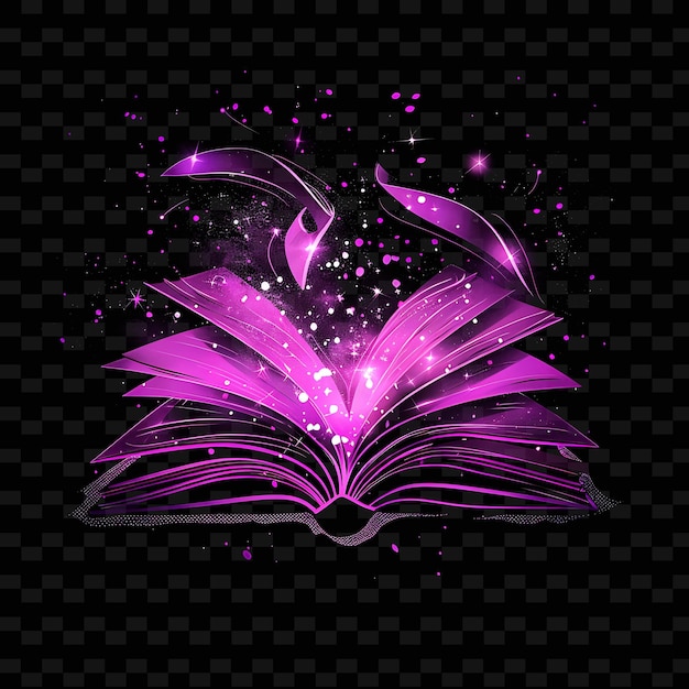 PSD a purple book with the words love on it