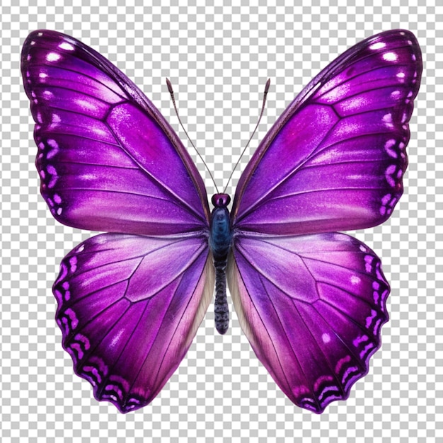 purple butterfly