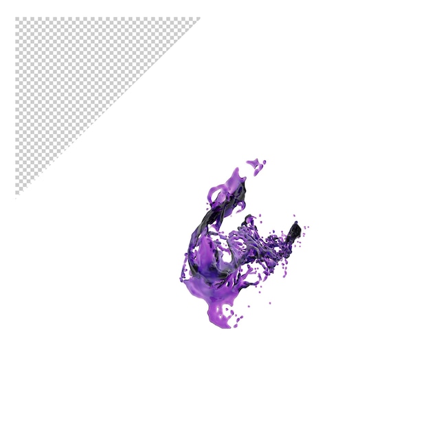 Purple Flash PNG