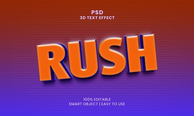 PSD a purple and orange background with the word crush on it.