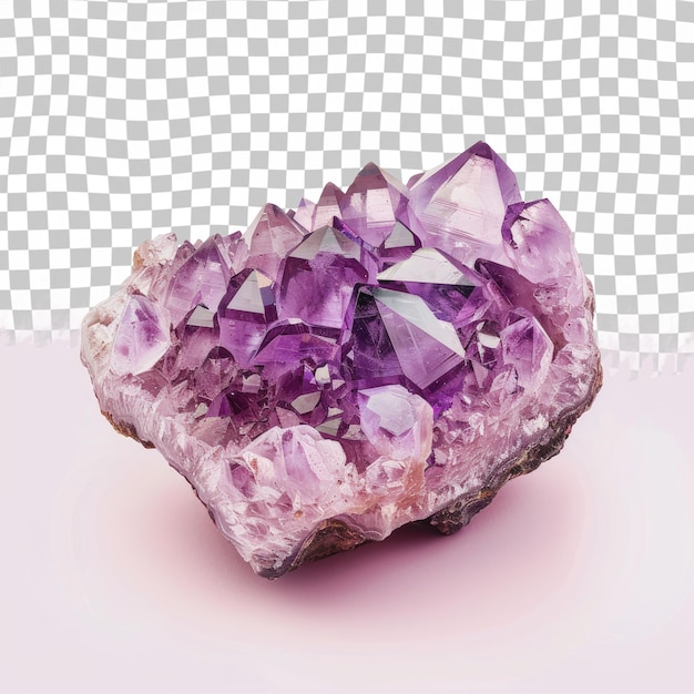 a purple piece of material with a diamond on it