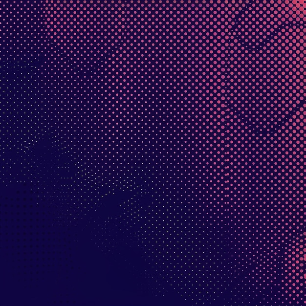 PSD purple and pink halftone background vector