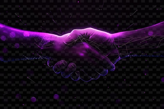 a purple poster with hands holding each other with the words quot hands quot on the bottom