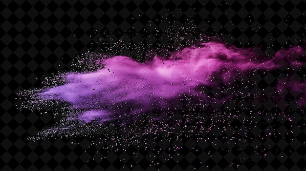 a purple and purple smoke that has purple smoke