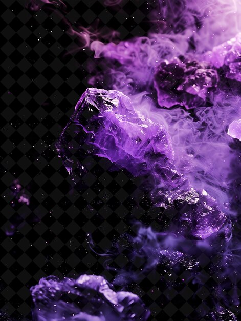 purple and purple smoke with a black background with a black background