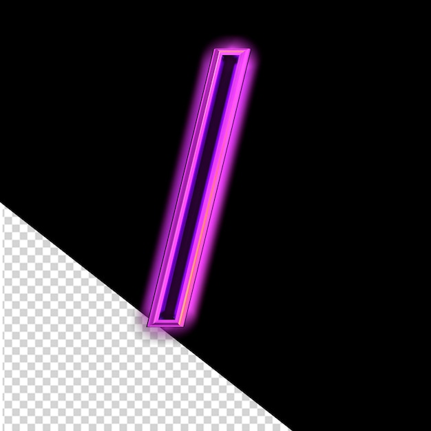 PSD purple symbol with glow