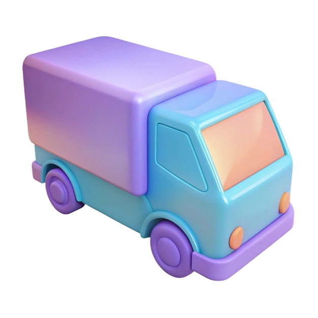 a purple toy car with a purple cover and the word quot the word quot on it