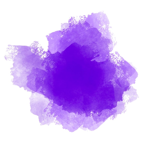 Purple watercolor paint texture background