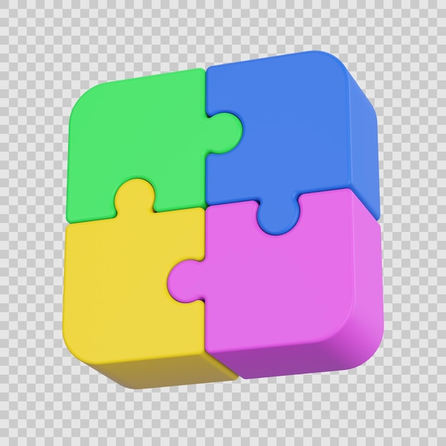 Puzzles 3d icon