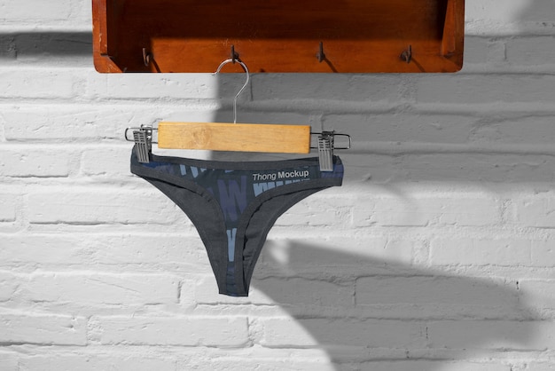 Quality thong mockup