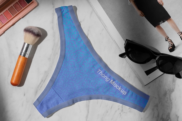 Quality thong mockup