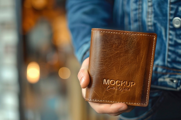 Quality wallet mockup