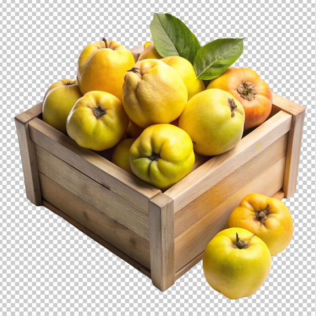 quince on box transparent background