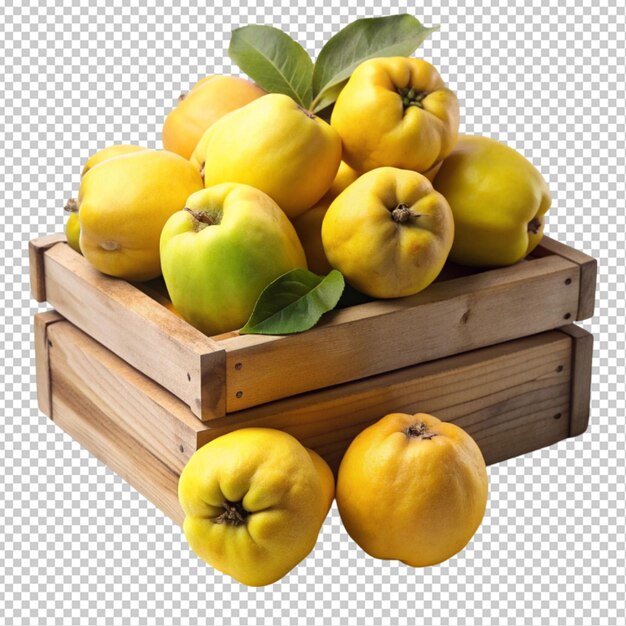 quince on box transparent background