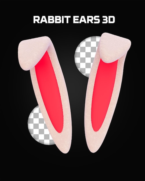 PSD rabbit ears