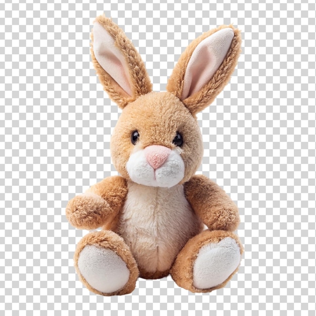 Rabbit toy Isolated on transparent background