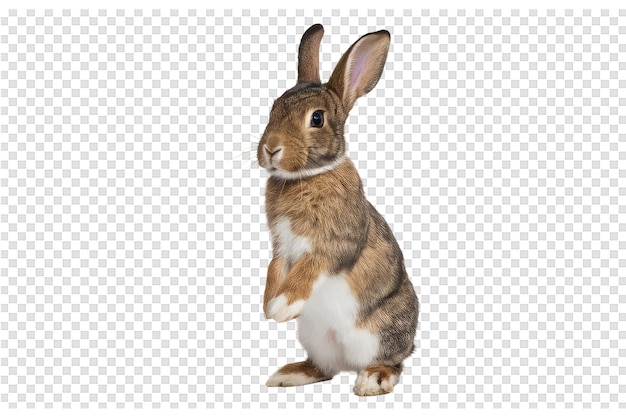 rabbit on a white background