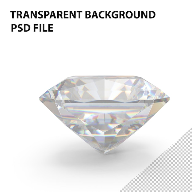 Radiant Cut Diamond PNG