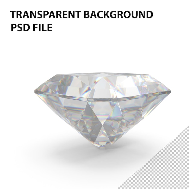 Radiant Cut Diamond PNG