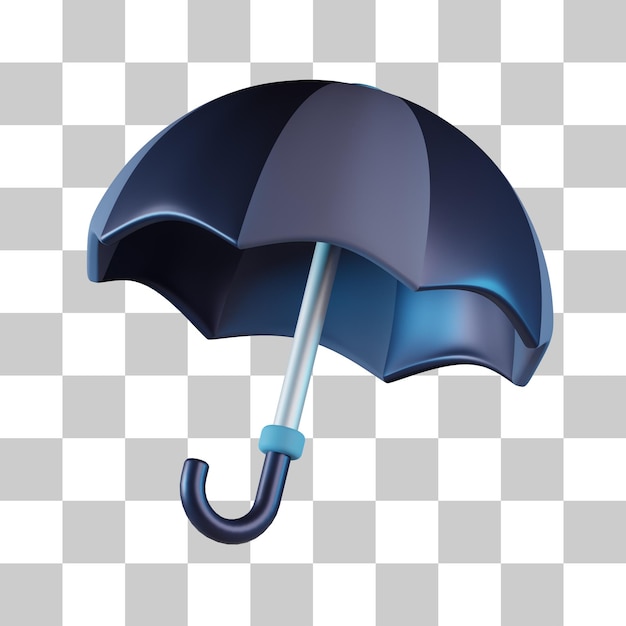 Rain Shield 3D Icon