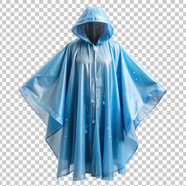 PSD rain wrap on transparent background