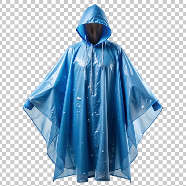 PSD rain wrap on transparent background