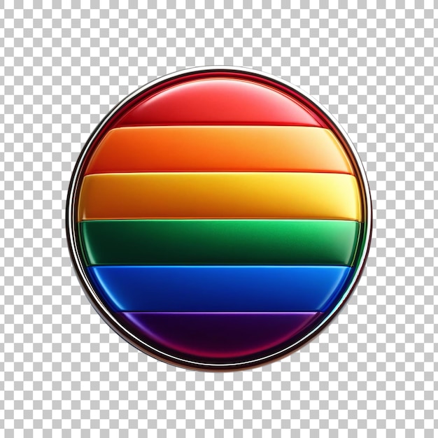 A rainbow flag for pride concept