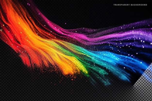 rainbow smoke background