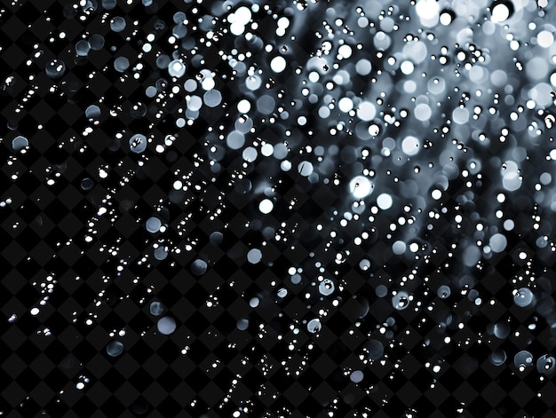 raindrops on a black background with a black background