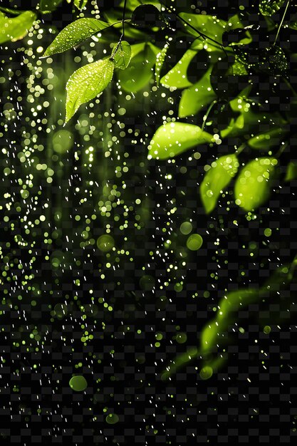 PSD raindrops on a window with a dark background