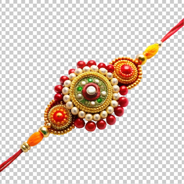 rakhi raksha bandan isolated on transparent background