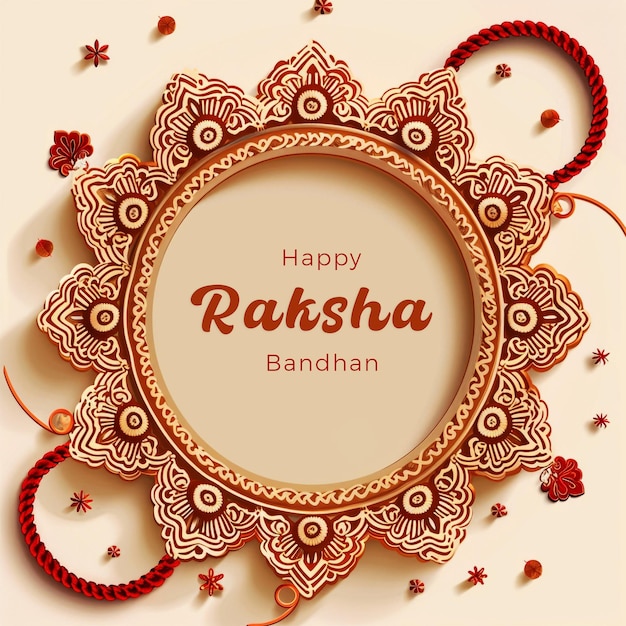 Raksha bandhan best creative simple minimal template design background raksha bandhan