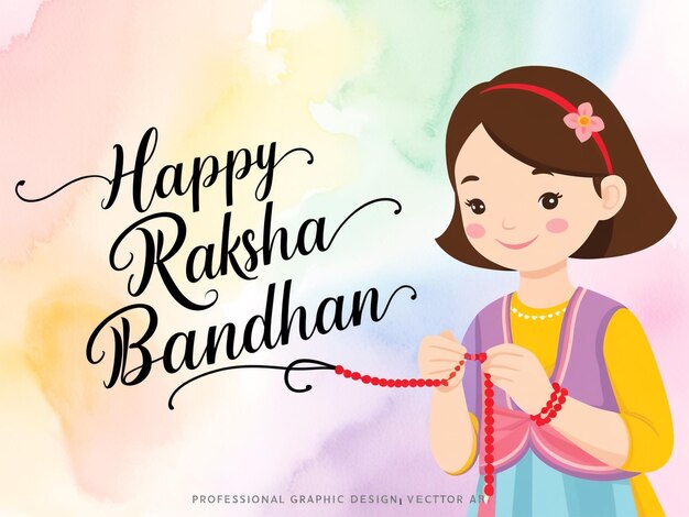 Raksha Bandhan Celebration Vector Art