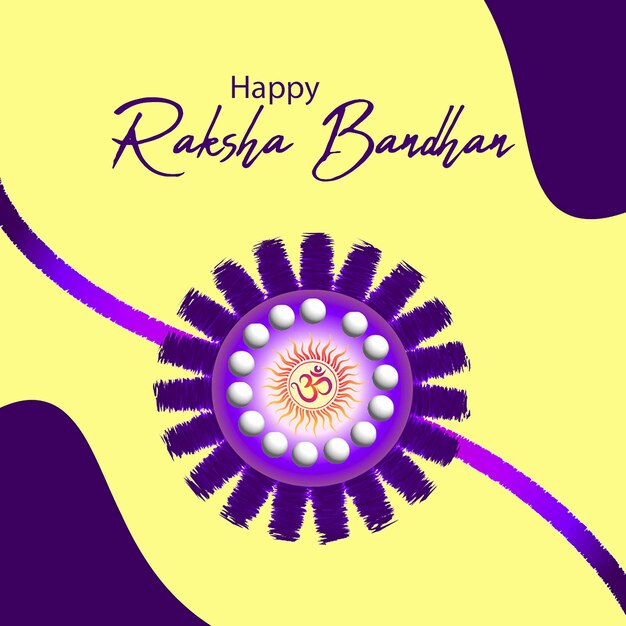 Raksha Bandhan Post Design for Social Media Design