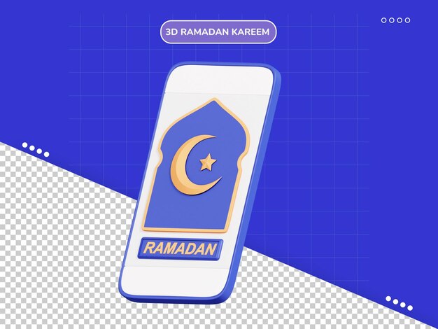 Ramadan apps 3d icon