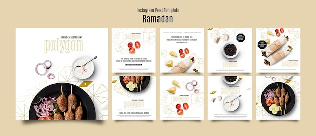 PSD ramadan celebration instagram posts