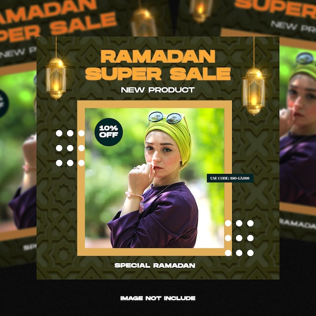 ramadan fashion sale template