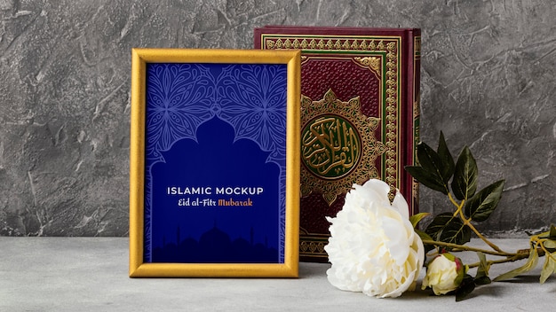 Ramadan frame design mockup