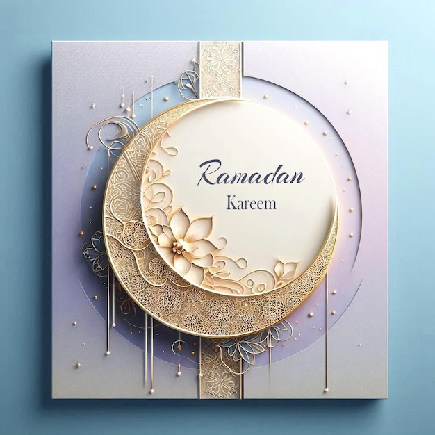 PSD ramadan kareem banner template