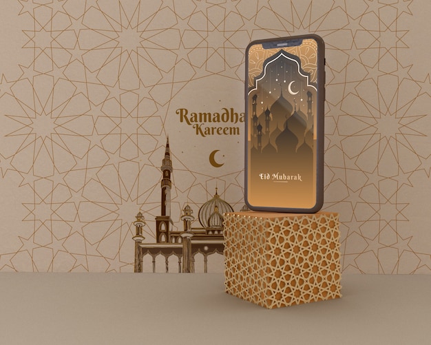 Ramadan kareem concept mock-up